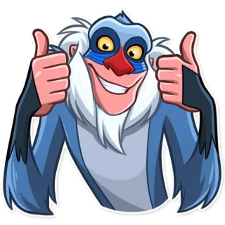 Simba telegram stickers