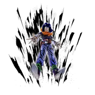😇 Android 17 Dragon Ball Anime, Kampf, Superkraft, Action, Android, Kampfsport, Animation telegram sticker