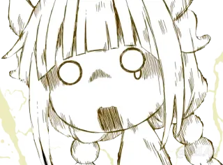 😱 Anime, Manga, Hoạt hình, Sốc, Bất ngờ, Chibi telegram sticker