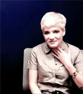 👼 Halsey 歌手, セレブ, ブロンド, 女性, ミュージシャン telegram sticker