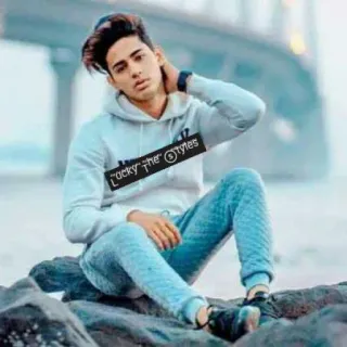 🧘 lucky the styles whatsapp sticker