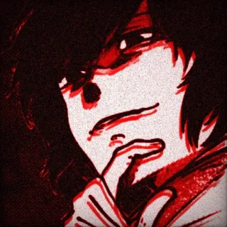 🌟 Anime, Mangá, Ilustração, Personagem, Arte telegram sticker