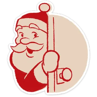Дедушка Мороз @TgSticker whatsapp stickers