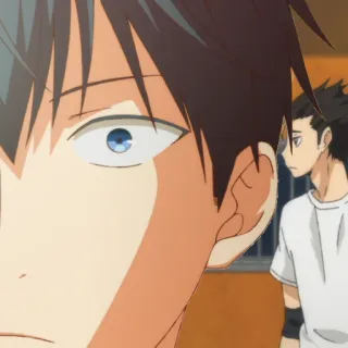 🏀 anime, character, cartoon, haikyuu telegram sticker