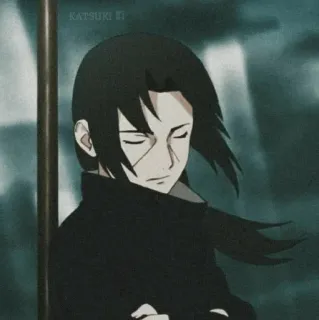 🎼 Itachi Uchiha Naruto Аниме, Наруто, Итачи, Учиха, Грустно, Манга, Ниндзя telegram sticker