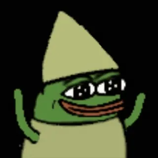 😃 Pepe the Frog Pepe, frog, meme, internet, character, green telegram sticker