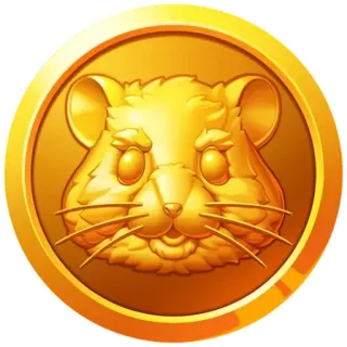 🪙 hamster, coin, gold, animal, pet, rodent, golden telegram sticker