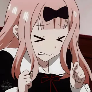 💌 Chika Fujiwara Kaguya-sama: Love Is War Anime, Chika Fujiwara, Kaguya-sama, Love is War, Süß, Mädchen telegram sticker