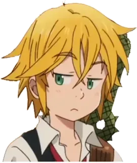 😒 Meliodas The Seven Deadly Sins Anime, Sticker, Meliodas, Seven Deadly Sins telegram sticker