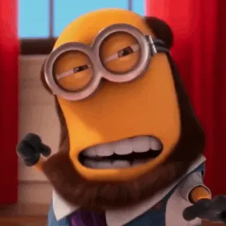 🍌 Minion Despicable Me Minion, lustig, Cartoon, Animation telegram sticker