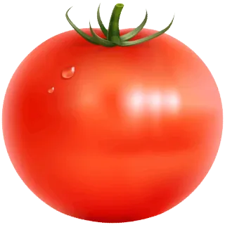 🍅 tomate, verdura, rojo, comida, fruta telegram sticker