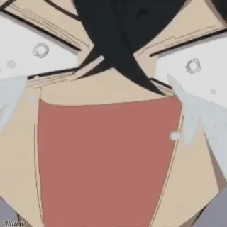 😂 Anime, Chorando, Lágrimas, Triste, Emoção, Desenho animado whatsapp sticker