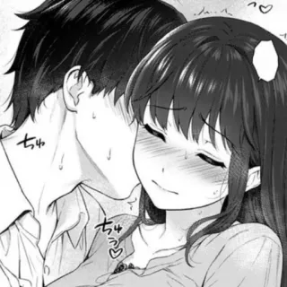 ❤️ アニメ, 恋愛, カップル, 愛, マンガ telegram sticker
