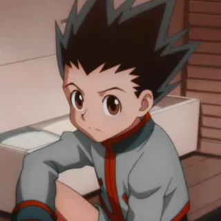 🌿 Gon Freecss Hunter x Hunter Anime, Manga, Gon, Hunter, Garçon telegram sticker