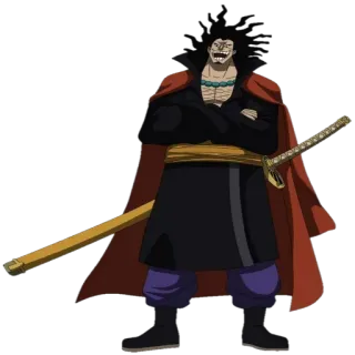 😈 Anime, Personaggio, Spada, Katana, Manga, Illustrazione telegram sticker