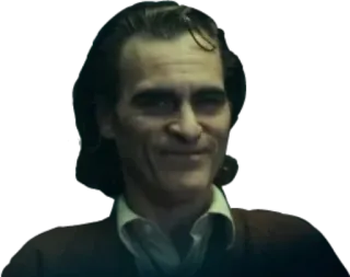 😏 Joker Coringa, Joaquin Phoenix, Filme, Personagem, DC Comics telegram sticker