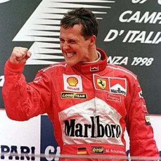 👊 Michael Schumacher Fórmula 1, carreras, Ferrari, automovilismo, ganador, campeón telegram sticker