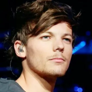 😐 Louis Tomlinson Louis Tomlinson, chanteur, célébrité, portrait telegram sticker