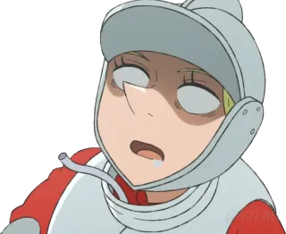 😵 animé, chevalier, hébété, armure, dessin animé, épuisé, pâle telegram sticker