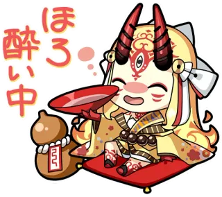 🍺 酔い中
ほろ Anime, Manga, Lucu, Kawaii, Jepang, Kartun telegram sticker