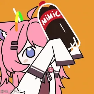🎉 Nyx Unknown MiMic telegram sticker