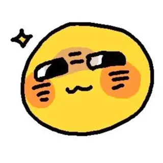 🦦 emoji, mignon, smiley, kawaii telegram sticker