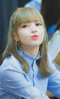 🥺 Lisa K-pop, Lisa, cantante, celebridad, retrato telegram sticker