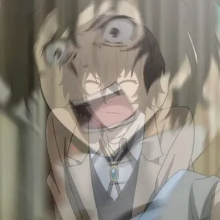 ᘡ · anime meme 𖥦 @pparcdise 𑁍 ࣪˖◗ whatsapp stickers
