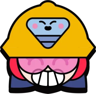 🙂 cartone animato, personaggio, emoji, sorriso, faccia whatsapp sticker