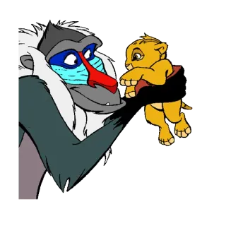 lionking-@stickers4 telegram stickers