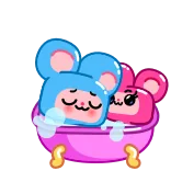 Mini Mice telegram stickers