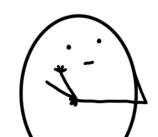 🥚 Blob, Acenando, Personagem, Saudação telegram sticker