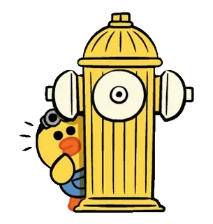 MINIONS × BROWN & FRIENDS telegram stickers