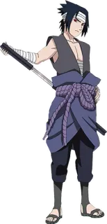 Uchiha Sasuke telegram stickers