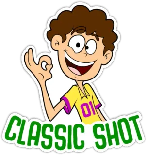 ❤️ CLASSIC SHOT cartoon, character, ok gesture, classic shot, sticker telegram sticker