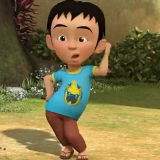 👼 Kartun, Karakter, Animasi, Anak laki-laki, Sandal telegram sticker