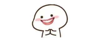 ✨ Emoji, Cartoni animati, Personaggio, Espressione, Carino telegram sticker