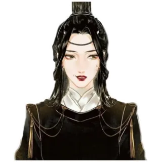 😒 anime, character, art, illustration, fantasy, drawing telegram sticker