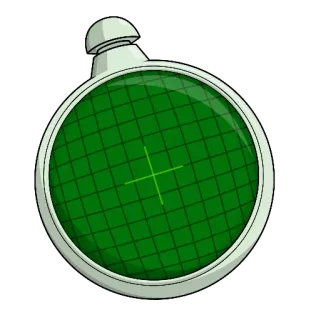📡 dragon ball, dragon radar, anime, radar telegram sticker
