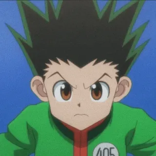 🌿 Gon Freecss Hunter x Hunter Anime, Gon, Hunter, Manga, En colère telegram sticker