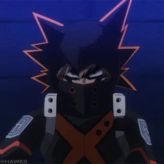 🟦 Katsuki Bakugo My Hero Academia Anime, Manga, Held, Superheld, Katsuki Bakugo, My Hero Academia whatsapp sticker