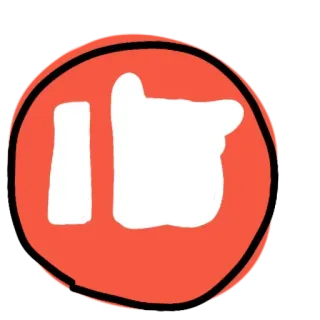 🤐 Pollice in su, Mi piace, Approvazione, Positivo, Gesto telegram sticker