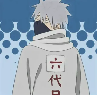 🌌 Kakashi Hatake Naruto 六代目 Kakashi, Naruto, anime, ninja, character, manga telegram sticker
