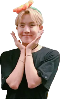 🌼 portrait, cute, happy, person, smile telegram sticker
