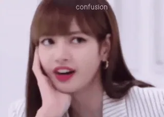 🤭 confusion confusion, femme, question, visage, expression, incertain whatsapp sticker