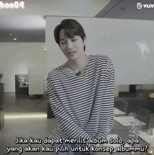 🧷 Jika kau dapat merilis album solo, apa yang akan kau pilih untuk konsep albummu? whatsapp sticker