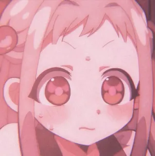 🐇 Yashiro Nene Toilet-bound Hanako-kun Anime, École, Fille, Rose, Kawaii telegram sticker