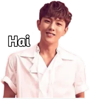 👋 Hai persona, uomo, saluto, ciao whatsapp sticker