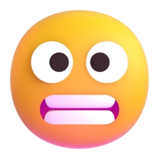 😁 อีโมจิ, โกรธ, ประหลาดใจ, รำคาญ, หน้า telegram sticker