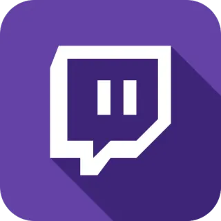 🤓 Twitch Twitch, Logo, Streaming, Social Media, Online Plattform, Unterhaltung whatsapp sticker